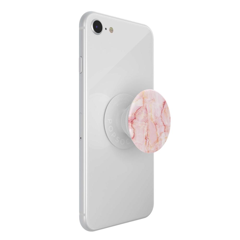 PopSockets PopSockets Avtagbart Grip med Ställfunktion Rose Marble - Teknikhallen.se