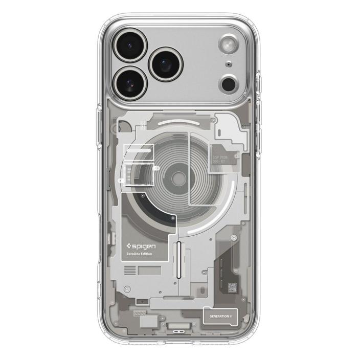 Bild 3, Spigen Spigen iPhone 18 Pro / 17 Pro Skal MagSafe Ultra Hybrid One - Teknikhallen.se