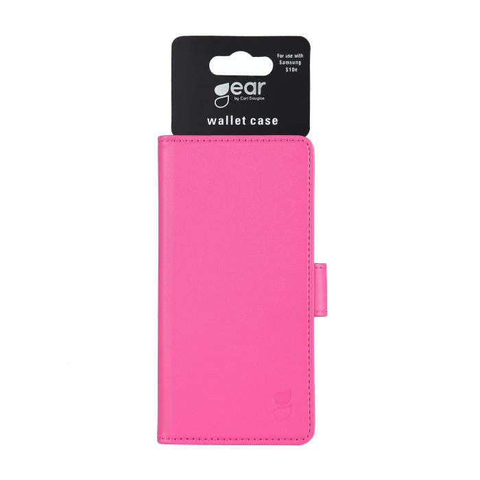 Bild 2, Gear GEAR Samsung Galaxy S10e Fodral Läder Rosa - Teknikhallen.se