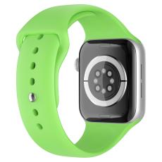 ColorPop Apple Watch 38/40/41/42 mm Silikon Armband (S/M) Gr&ouml;n - Teknikhallen.se
