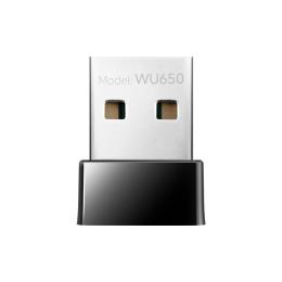 Cudy Cudy Adapter USB WU650 AC650 Svart - Teknikhallen.se