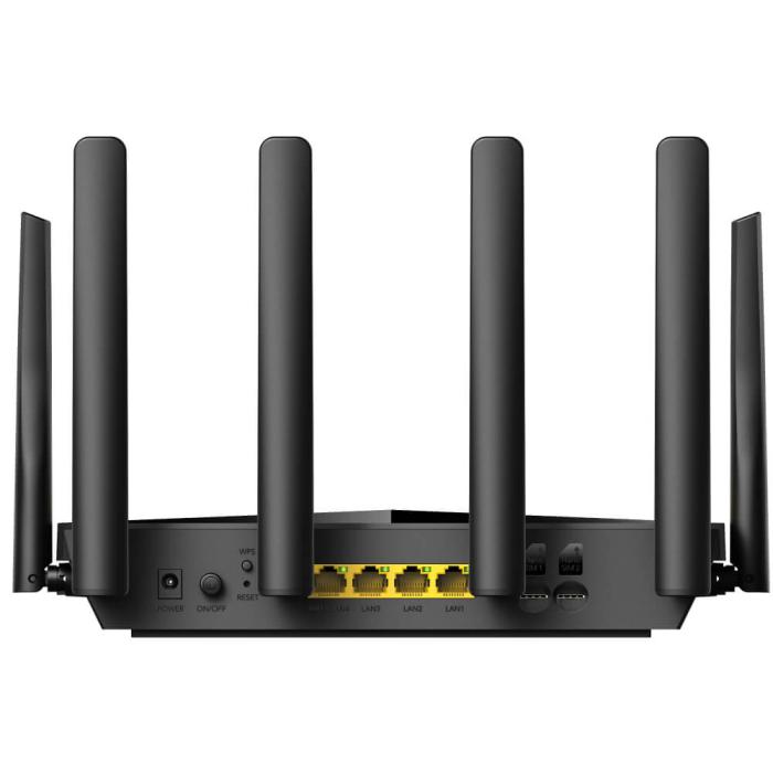 Bild 4, Cudy Cudy 4G Router LT700 Cat6 AC1200 Gigabit Dual-SIM Svart - Teknikhallen.se
