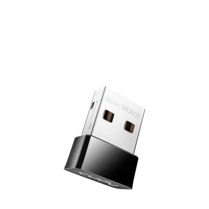 Bild 2, Cudy Cudy Adapter USB WU650 AC650 Svart - Teknikhallen.se
