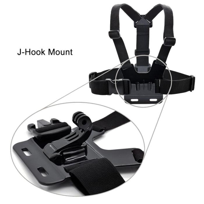 Bild 6, PULUZ PULUZ 2-PACK J-Hook Snabbfäste För GoPro Svart - Teknikhallen.se