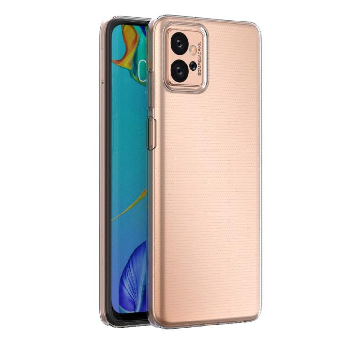 Bild 5,  Motorola Moto G32 Skal TPU Transparent - Teknikhallen.se