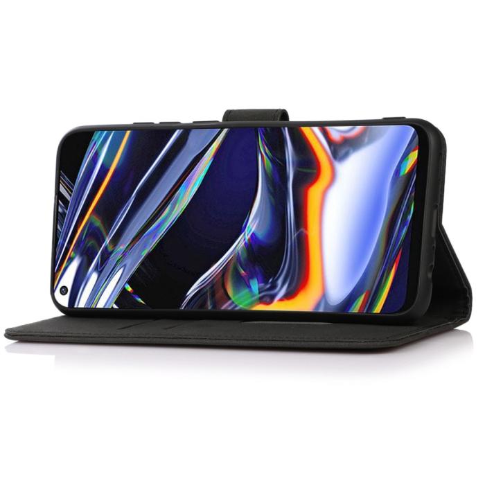 Bild 2, KHAZNEH KHAZNEH Motorola Moto G32 Fodral Läder Svart - Teknikhallen.se