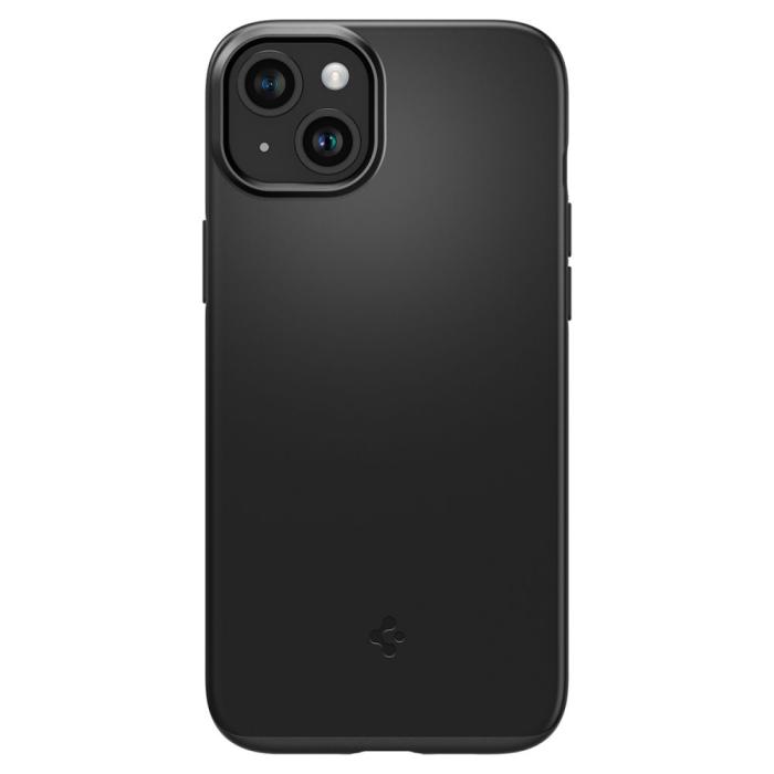 Bild 2, Spigen Spigen iPhone 15 Plus Skal Thin Fit Svart - Teknikhallen.se