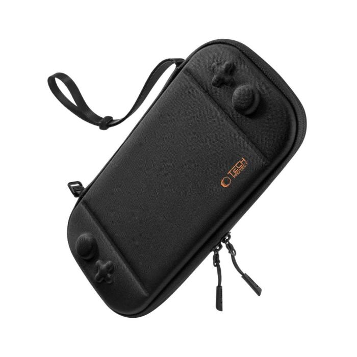 Bild 4, Tech-Protect Tech-Protect Nintendo Switch 2 Förvaringsväska Slim Pouch Svart - Teknikhallen.se