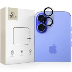 Tech-Protect Tech-Protect iPhone 16 / 16 Plus Linsskydd CamFit+ Transparent - Teknikhallen.se