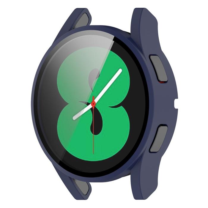 Bild 3,  Galaxy Watch FE/4 40 mm Skal Med Skärmskydd Mörk Blå - Teknikhallen.se