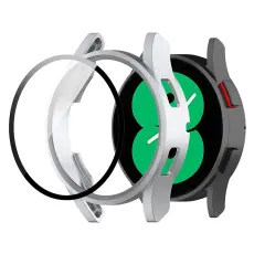  Galaxy Watch FE/4 40 mm Skal Med Sk&auml;rmskydd M&ouml;rk Silver - Teknikhallen.se