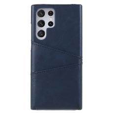  Samsung Galaxy S22 Ultra Skal Med Kortfack Bl&aring; - Teknikhallen.se
