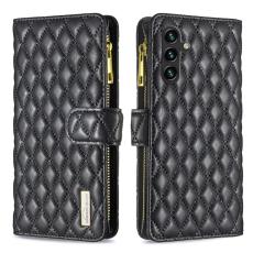 BINFEN BINFEN Galaxy A35 5G Fodral Diamond Multifunktionell Svart - Teknikhallen.se