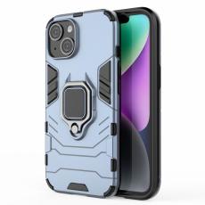  iPhone 15 Skal Hybrid Armor Ring Bl&aring; - Teknikhallen.se