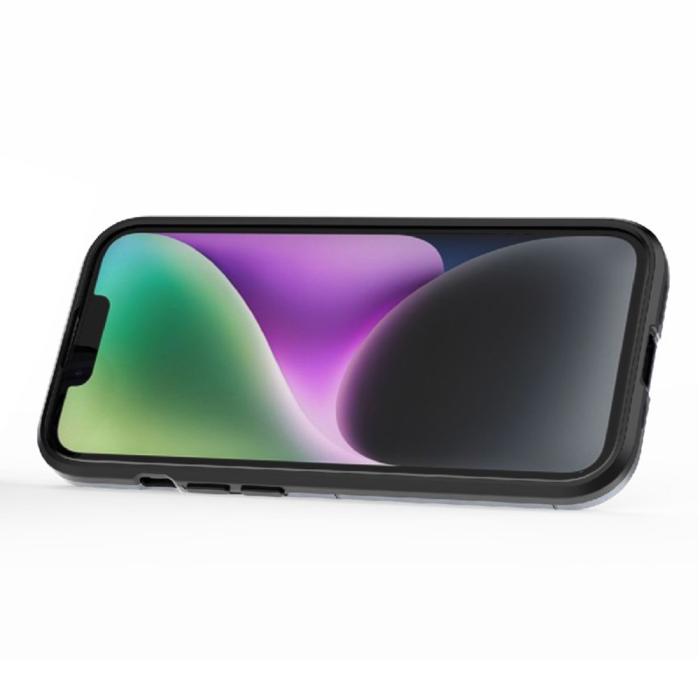 Bild 3,  iPhone 15 Skal Hybrid Armor Ring Blå - Teknikhallen.se