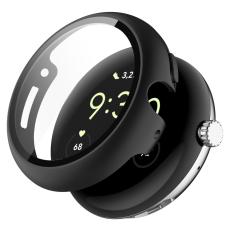  Google Pixel Watch / Watch 2 Skal Med H&auml;rdat Glas Svart - Teknikhallen.se