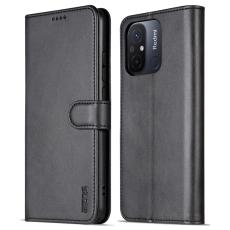 AZNS AZNS Xiaomi Redmi 12C 4G Fodral L&auml;der Svart - Teknikhallen.se
