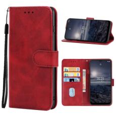  Nokia G11 / G21 Fodral L&auml;der R&ouml;d - Teknikhallen.se