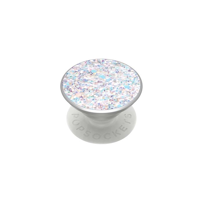 Bild 3, PopSockets PopSockets Avtagbart Grip med Ställfunktion Premium Sparkle Snow White - Teknikhallen.se