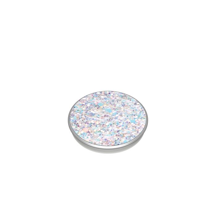Bild 4, PopSockets PopSockets Avtagbart Grip med Ställfunktion Premium Sparkle Snow White - Teknikhallen.se