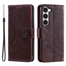  Samsung Galaxy S23 Fodral Mandala L&auml;der Brun - Teknikhallen.se