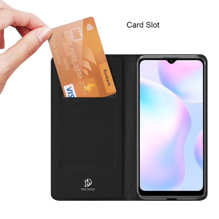Bild 2, DUX DUCIS DUX DUCIS Xiaomi Redmi 9A / 9AT Fodral Skin Pro Svart - Teknikhallen.se