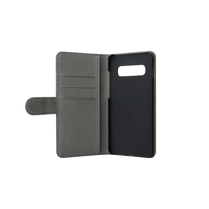 Bild 3, Gear GEAR Samsung Galaxy S10 Plus Fodral Läder Svart - Teknikhallen.se