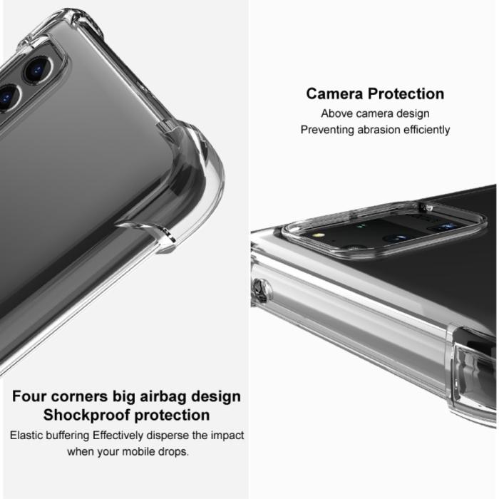 Bild 4, IMAK IMAK Motorola Moto G04 4G/G24 4G TPU Skal Transparent - Teknikhallen.se