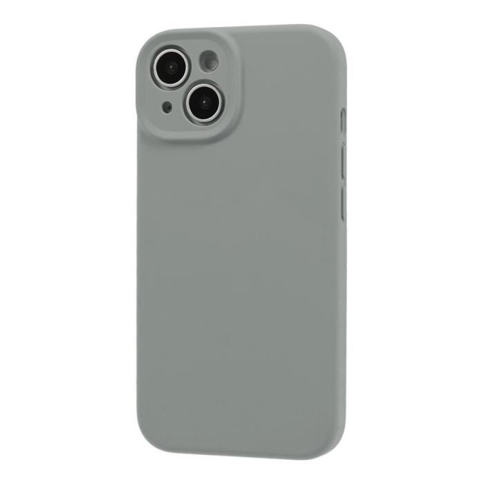 Bild 3,  iPhone 15 Plus Skal Liquid Silikon Ljus Grön - Teknikhallen.se