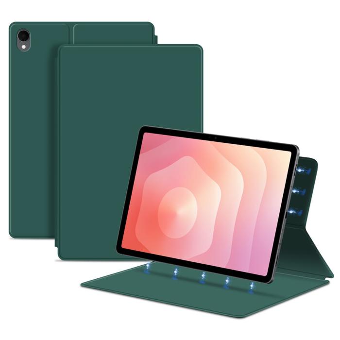 Bild 2,  Samsung Galaxy Tab S11 Fodral Magnetiskt Grön - Teknikhallen.se