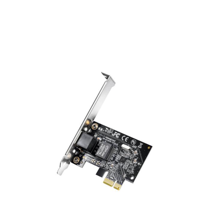 Bild 2, Cudy Cudy Adapter PCI-E PE10 Gigabit 1P Low Profile - Teknikhallen.se