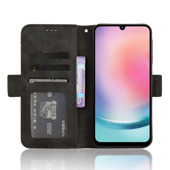 Bild 3,  Samsung Galaxy A25 5G Fodral Med Avtagbart Kortfodral Svart - Teknikhallen.se