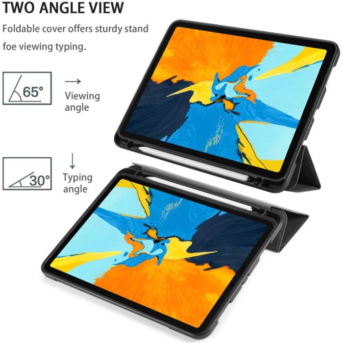 Bild 4, DG.MING DG.MING iPad Air 2026-2020/Pro 11 2018 Fodral Pennhållare - Teknikhallen.se