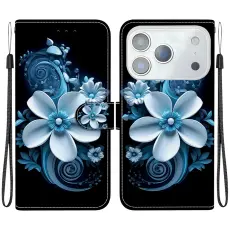  iPhone 17 Pro Fodral Med Tryck Blommor - Teknikhallen.se