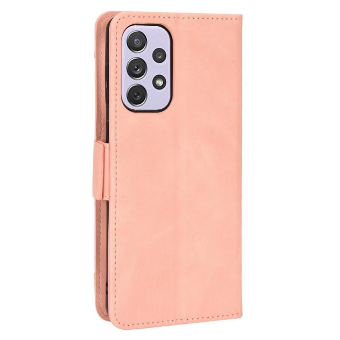 Bild 3,  Samsung Galaxy A53 5G Fodral Avtagbart Kortfodral Ljus Rosa - Teknikhallen.se