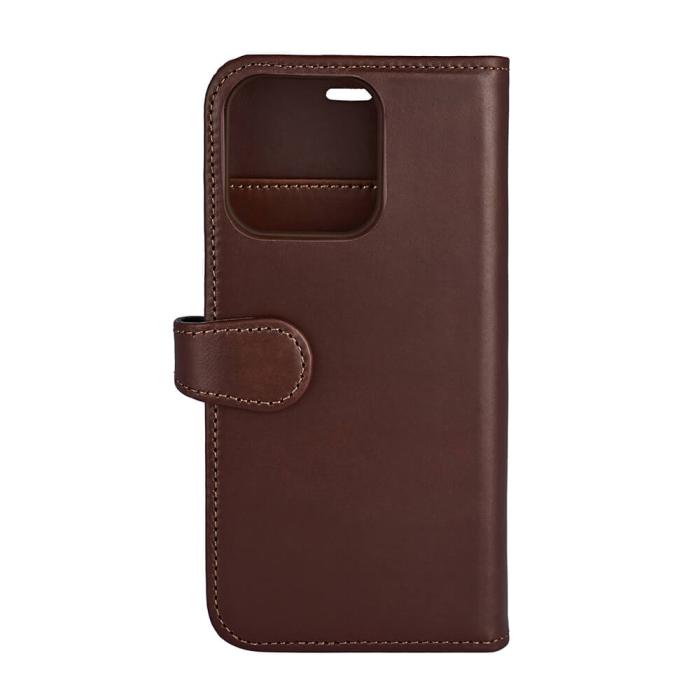 Bild 3, Buffalo Buffalo iPhone 13 Pro Fodral 2in1 Äkta Läder Brun - Teknikhallen.se