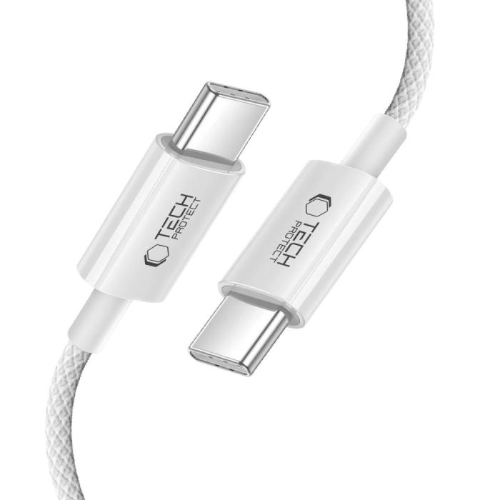 Bild 3, Tech-Protect Tech-Protect 1m 60W/3A PD USB-C-USB-C Kabel UltraBoost - Teknikhallen.se