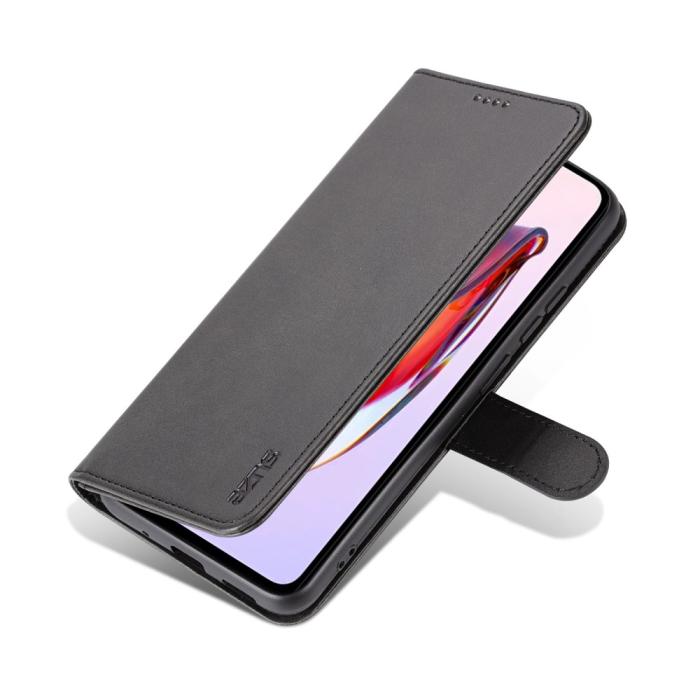 Bild 6, AZNS AZNS Xiaomi Redmi 12C 4G Fodral Läder Svart - Teknikhallen.se