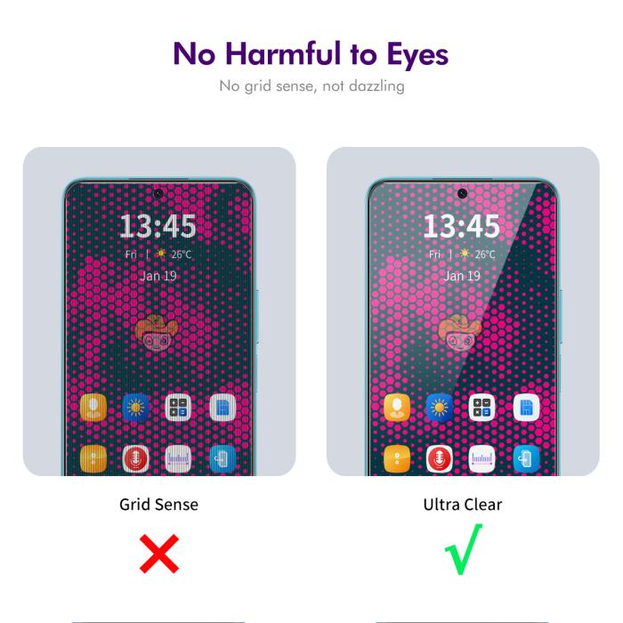 Bild 5, ENKAY ENKAY OnePlus Nord CE5 Skärmskydd Härdat Glas Privacy - Teknikhallen.se