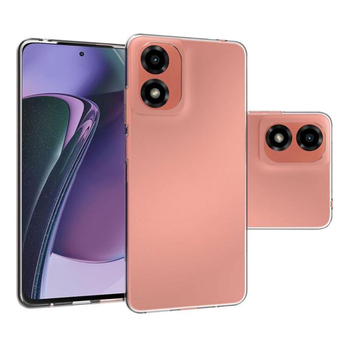 Bild 3,  Motorola Moto G04 4G/G24 4G TPU Skal Transparent - Teknikhallen.se