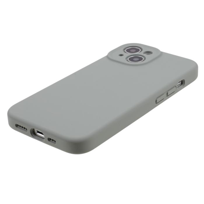 Bild 4,  iPhone 15 Plus Skal Liquid Silikon Ljus Grön - Teknikhallen.se