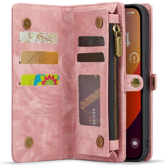 Bild 2, CASEME CASEME iPhone 16 Pro Max Fodral Multifunktionell Rosa - Teknikhallen.se