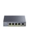 Cudy Cudy Switch GS1005P 5-port Gigabit PoE+ 60W Grå - Teknikhallen.se