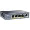 Cudy Cudy Switch GS1005P 5-port Gigabit PoE+ 60W Grå - Teknikhallen.se