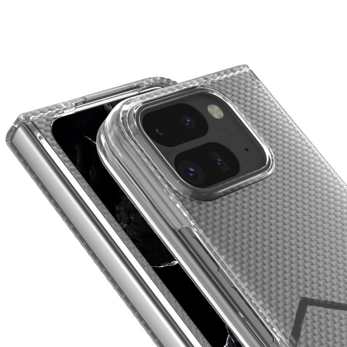 Bild 3,  Google Pixel 9 Pro Fold Skal Matt Transparent - Teknikhallen.se