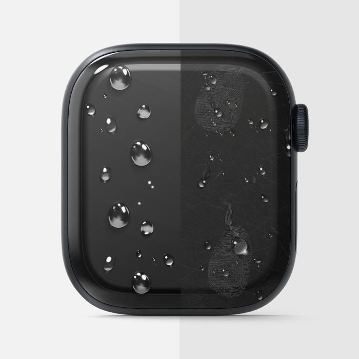 Bild 4, Ringke Ringke Apple Watch 11/10 46 mm 3-PACK Skärmskydd DualEasy - Teknikhallen.se