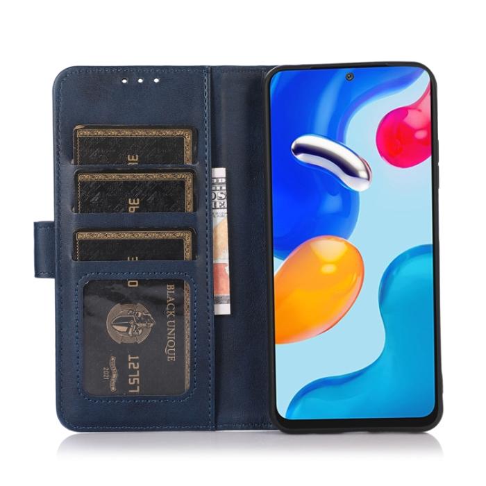 Bild 4,  Xiaomi 13 Pro 5G Fodral Läder Blå - Teknikhallen.se