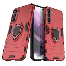  Samsung Galaxy S22 Plus Skal Ring Hybrid Armor R&ouml;d - Teknikhallen.se