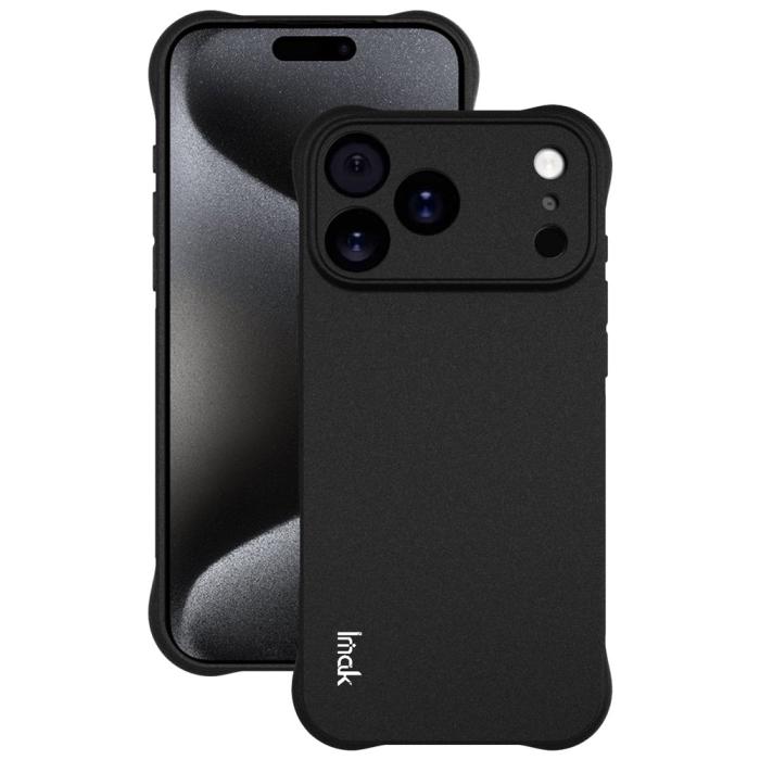 Bild 2, IMAK IMAK iPhone 17 Pro Max Skal TPU Shockproof Airbag Svart - Teknikhallen.se