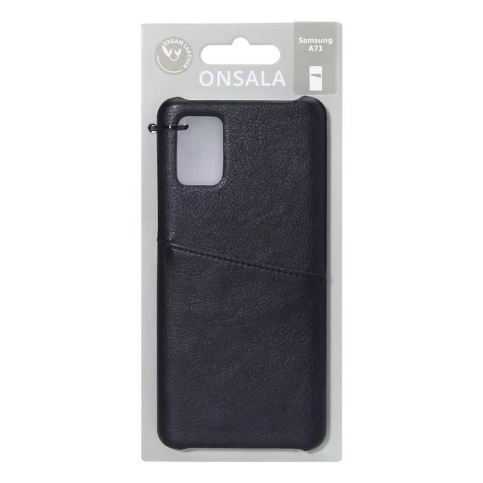 Bild 2, Onsala ONSALA Samsung Galaxy A71 Skal Kortfack Svart - Teknikhallen.se